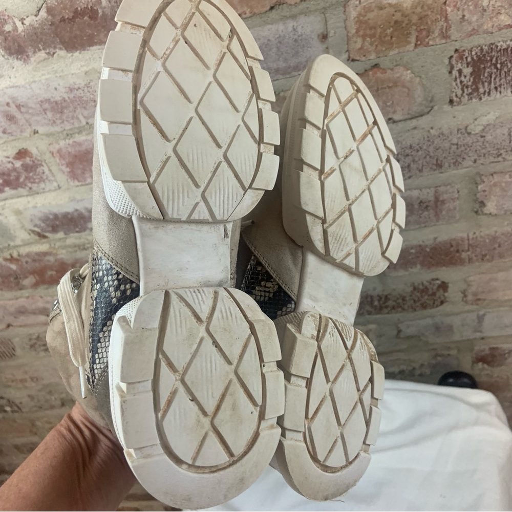 Just fab high top sneakers boots 8.5 - Picture 8 of 8